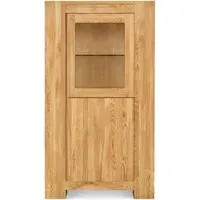 Small Display Cabinet - Oak