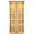 Sorento 2 Glass Door High Display Cabinet - Oak