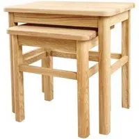 Sorento Oak Nest of Tables