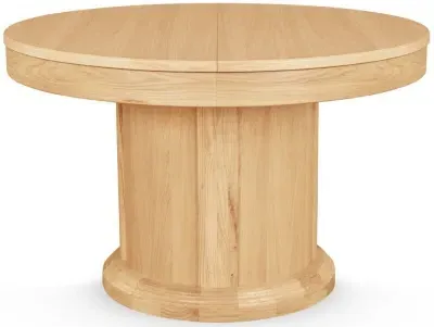 Sorento Oak Round 4 Seater Extendable Dining Table image