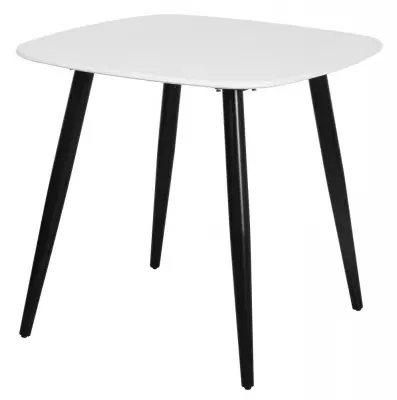 Addison 4-Seater Square Dining Table - White