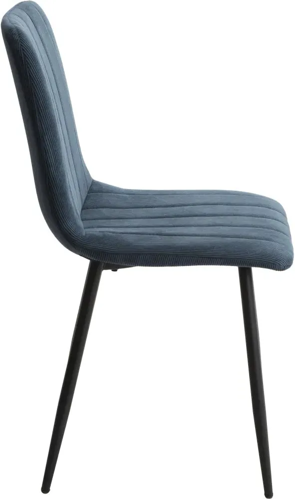 Addison Straight Stitch Dining Chair - Blue