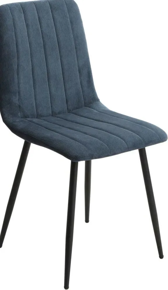 Addison Straight Stitch Dining Chair - Blue