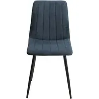 Addison Straight Stitch Dining Chair - Blue