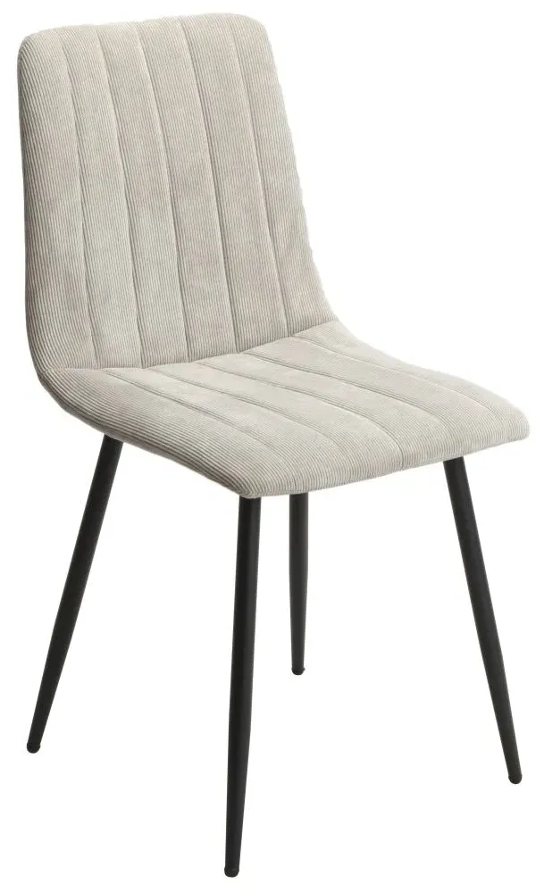 Addison Straight Stitch Dining Chair - Light Grey