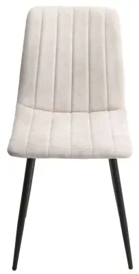 Addison Straight Stitch Dining Chair - Natural, Fabric