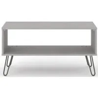Alaska Coffee Table with Hairpin Legs - Grey