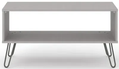 Alaska Coffee Table with Hairpin Legs - Grey image