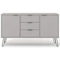 Alaska Medium Sideboard with Hairpin Legs - Grey
