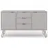 Alaska Medium Sideboard with Hairpin Legs - Grey