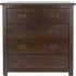 Bent 4 Drawer Chest - Dark Wood
