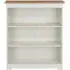 Chase Wide Bookcase - White
