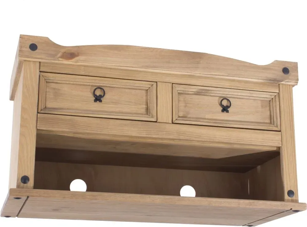 Corona 95cm TV Unit - Pine