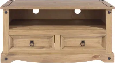 Corona 95cm TV Unit - Pine image