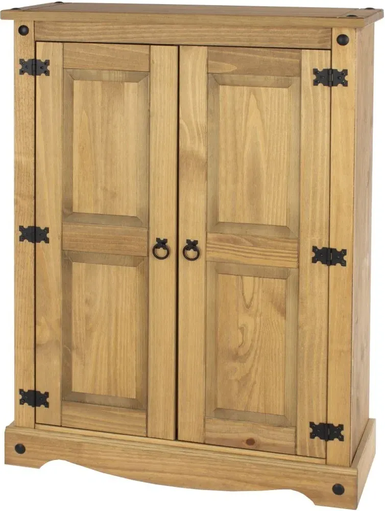 Corona Mexican 2 Door Cupboard Unit - Pine