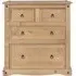 Corona Mexican 2+2 Drawer Chest - Pine