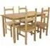 Corona Mexican Dining Set - Pine