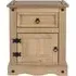 Corona Mexican Pine Bedside Cabinet - Pine