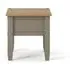 Corson Grey Lamp Table - Grey, Mexican Pine