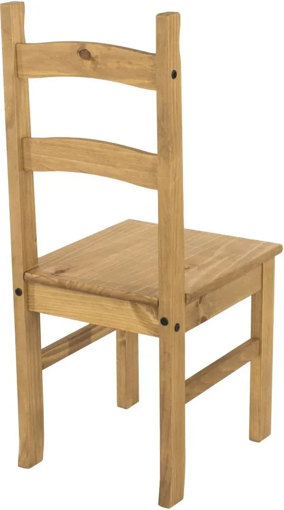Corson Ladder Back Dining Chair Set - Pine