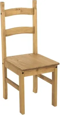 Corson Ladder Back Dining Chair Set - Pine image