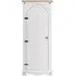 Corson Single Door Wardrobe - White, Mexican Pine