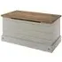 Corson Storage Trunk - Grey, Mexican Pine