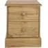 Costilla 2 Drawer Bedside Cabinet - Pine