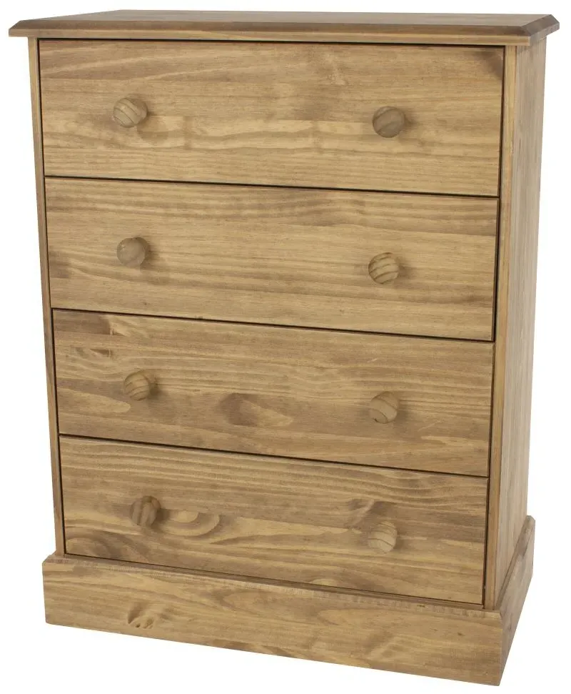 Costilla 4 Drawer Chest - Pine
