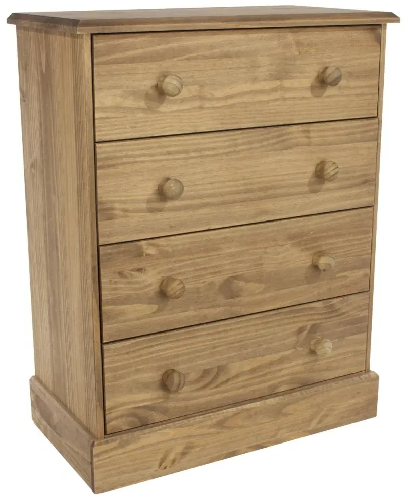 Costilla 4 Drawer Chest - Pine