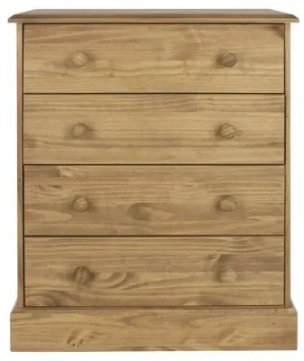 Costilla 4 Drawer Chest - Pine