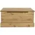 Costilla Pine Ottoman Storage Trunk