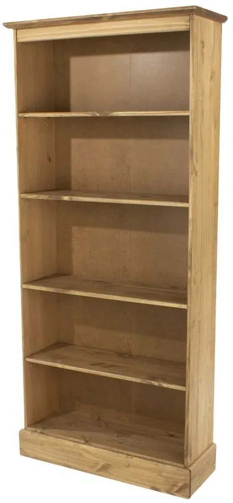 Costilla Tall Bookcase - Pine