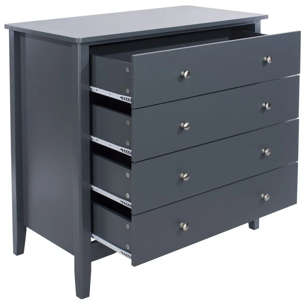 Cottle 4 Drawer Chest - Blue