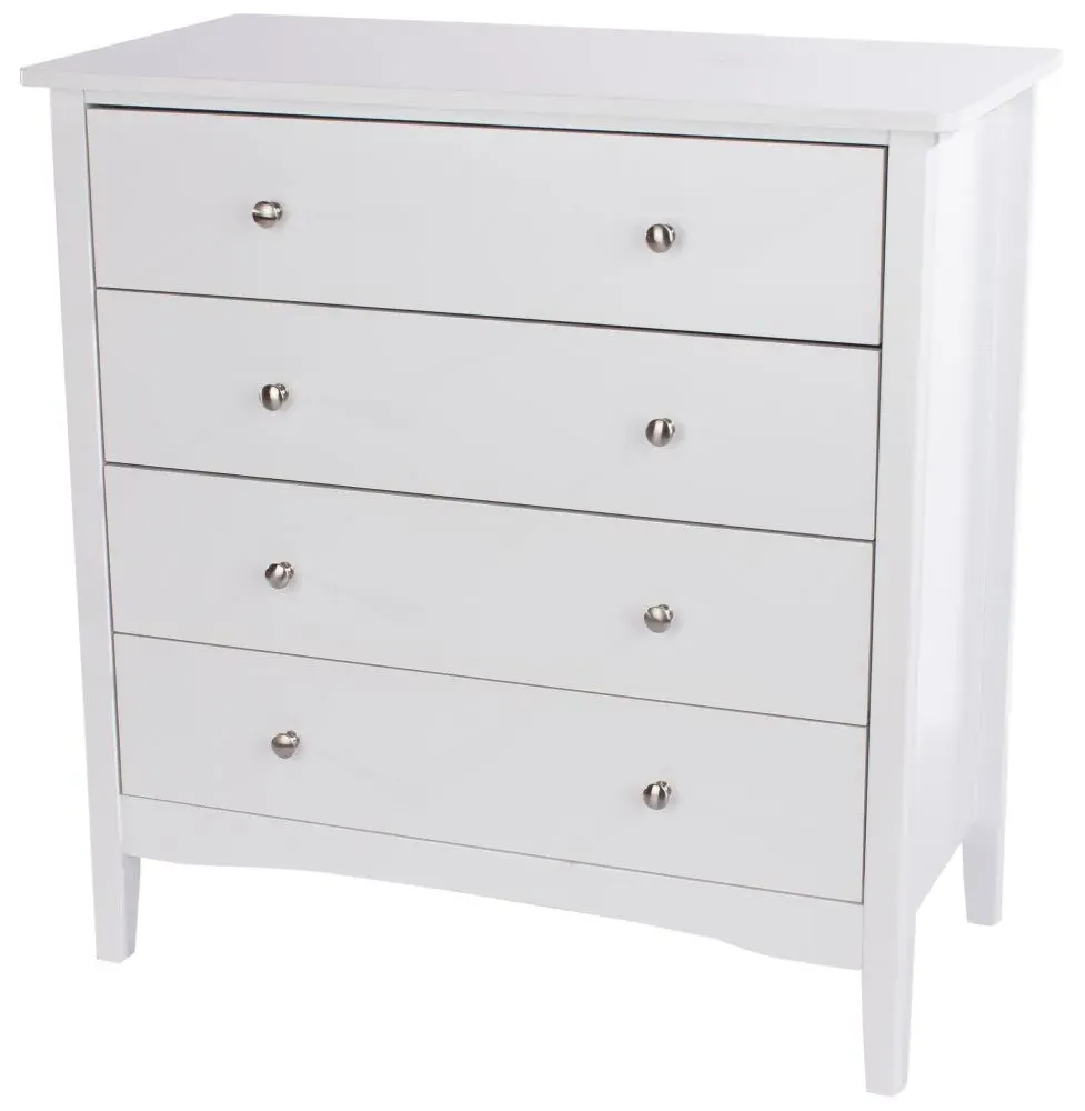 Cottle 4 Drawer Chest - White