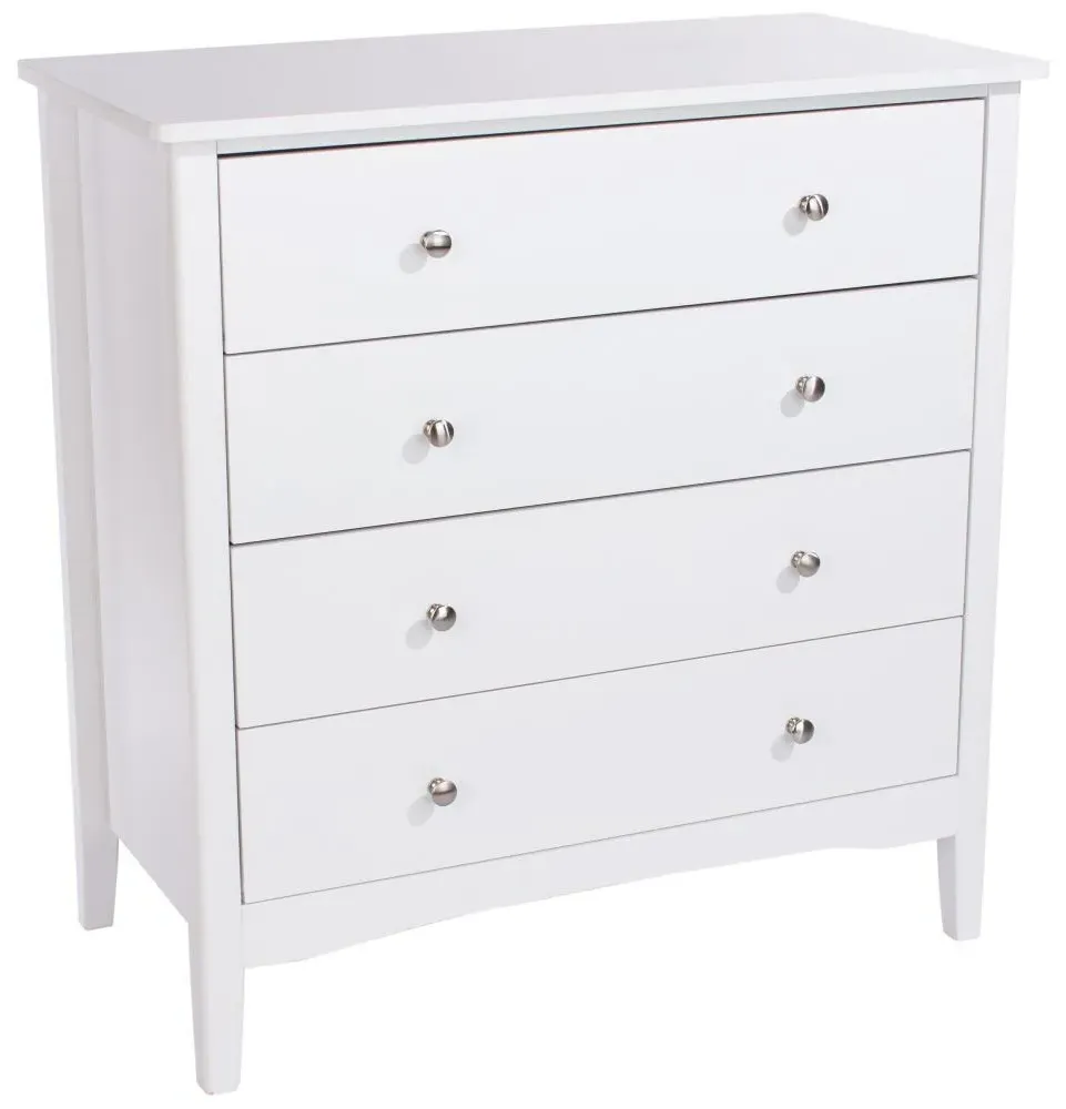 Cottle 4 Drawer Chest - White