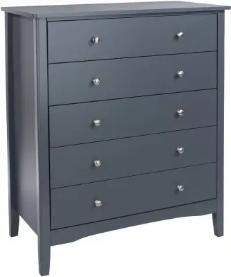 Cottle 5 Drawer Chest - Blue image