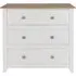 Crockett 3 Drawer Chest - White, Pine
