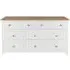 Crockett Wide Chest of Drawers - White