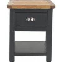 Denton 1 Drawer Bedside Cabinet - Blue