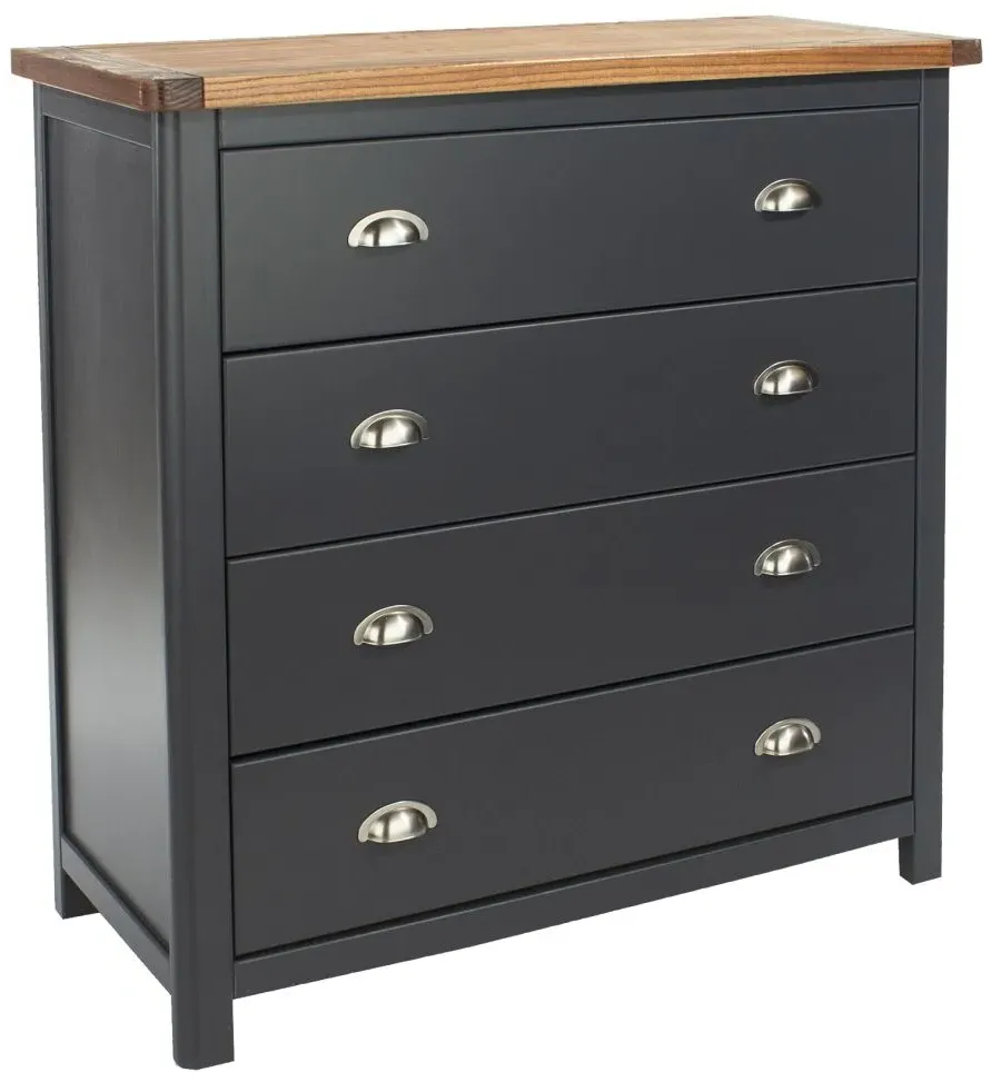 Denton 4 Drawer Chest - Blue