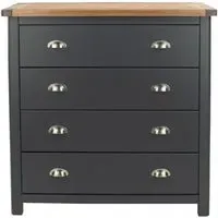 Denton 4 Drawer Chest - Blue