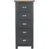 Denton 5 Drawer Tall Chest - Blue