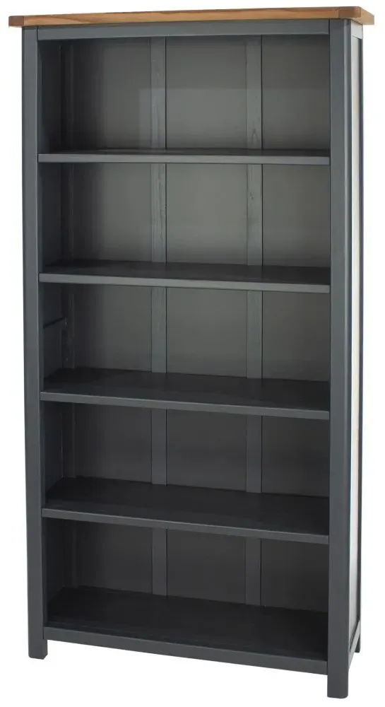 Denton Tall Bookcase - Blue
