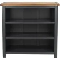 Dunkeld 2 Shelf Low Bookcase - Blue