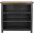 Dunkeld 2 Shelf Low Bookcase - Blue