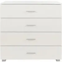Lorain 4 Drawer Chest - White
