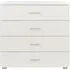 Lorain 4 Drawer Chest - White