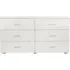 Lorain 6 Drawer Wide Chest - White