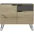 Morton Small Sideboard with Hairpin Legs - Grey